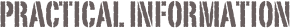 Practical Information